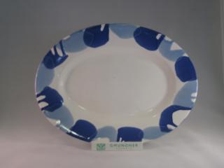 Gmundner Keramik-Platte/oval glatt 31